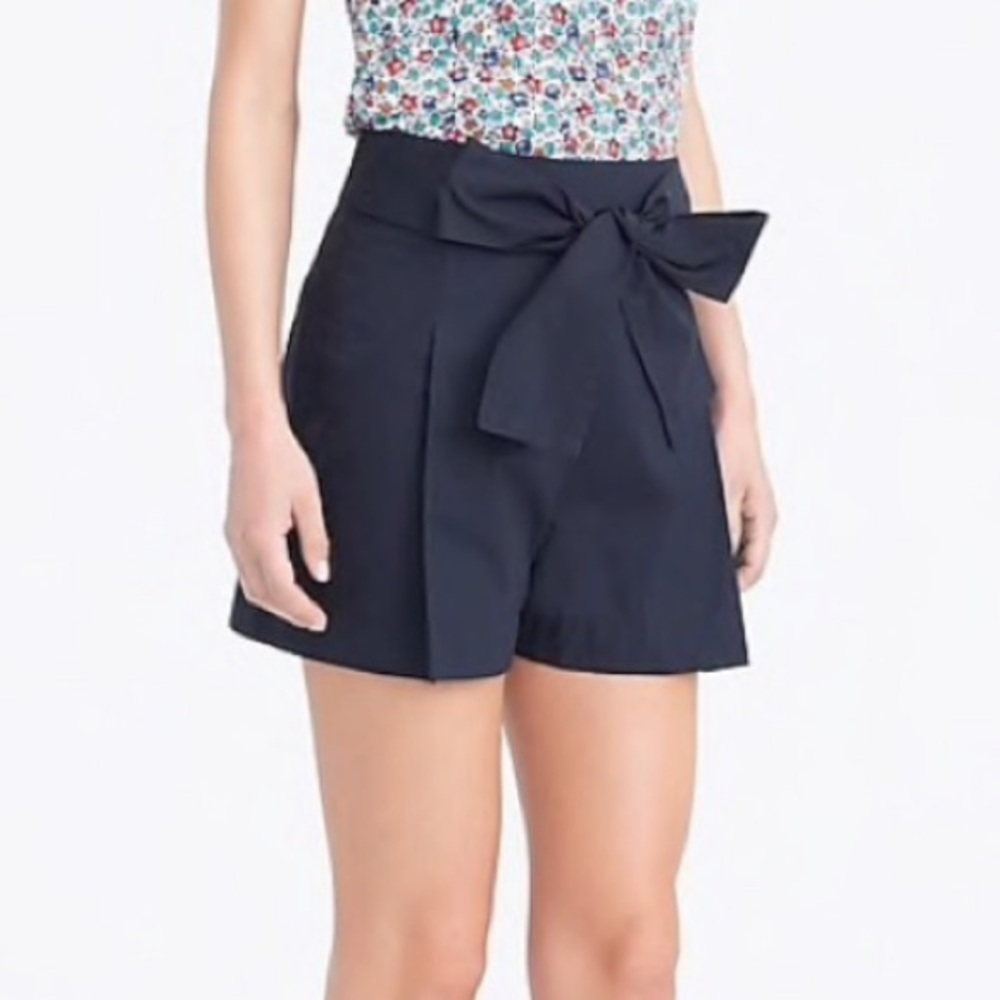NWOT J Crew Tie Waist Shorts